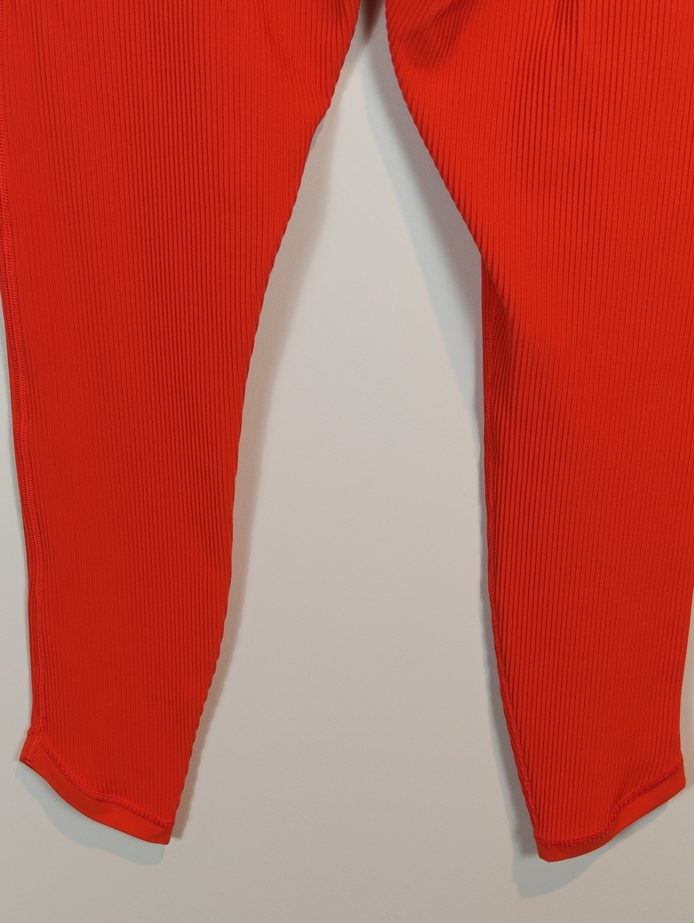 ATHLETA Elation Crossover Rib 7/8 Tight Flame Orange Plum Purple Size S Lot of 2 - Picture 14 of 16